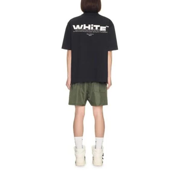 Off-White Men's Black Off Split T-Shirt Size M - Picture 2 of 11